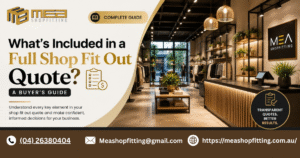 Full Shop Fit Out Quote