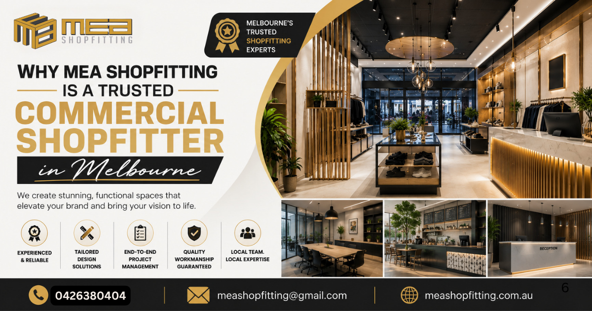 Commercial Shopfitter in Melbourne