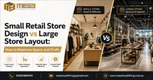 Small Retail Store Design vs Large Store Layout