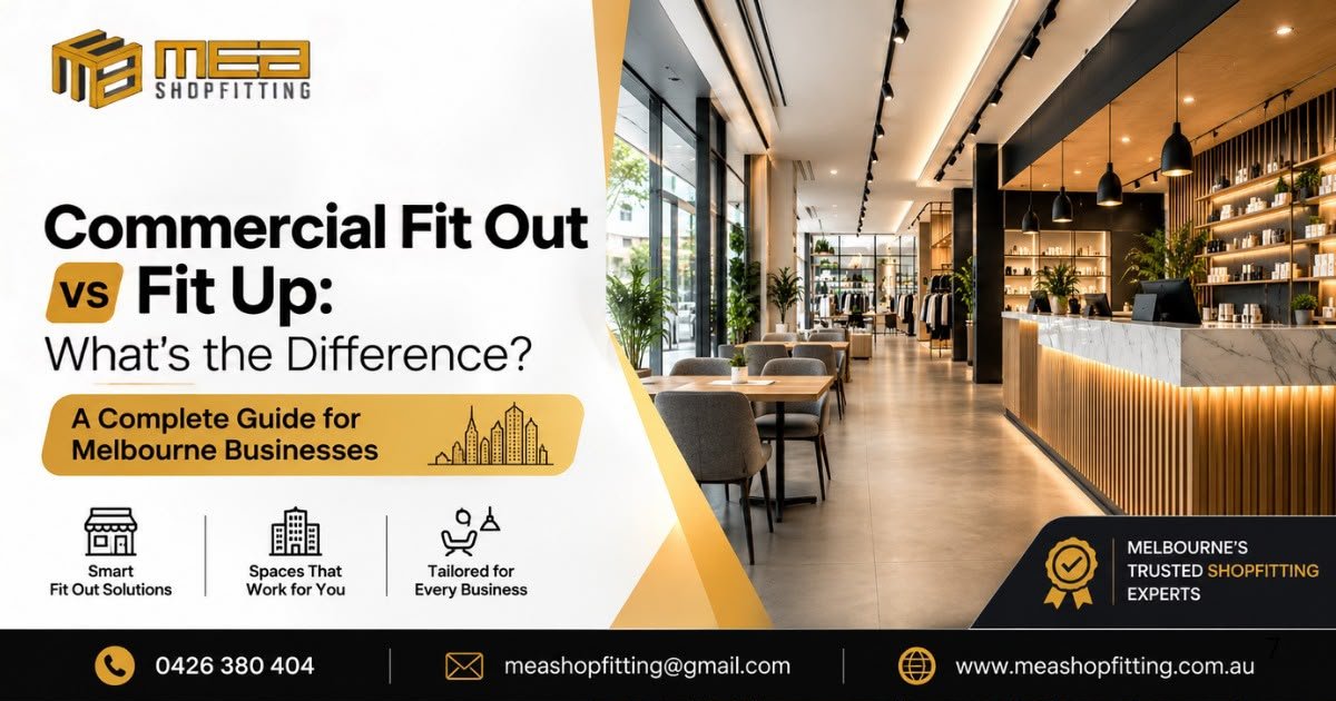 Commercial Fit Out vs Fit Up