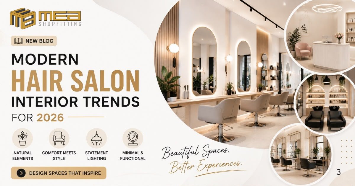 Modern Hair Salon Interior Trends for 2026