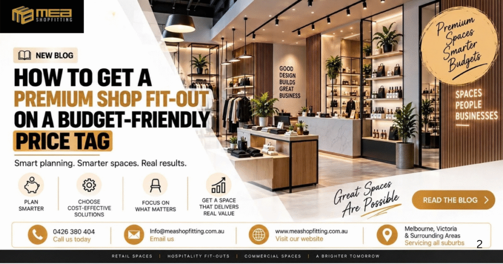 Shop Fit-Out on a Budget