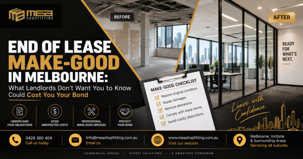 End of lease make-good Melbourne