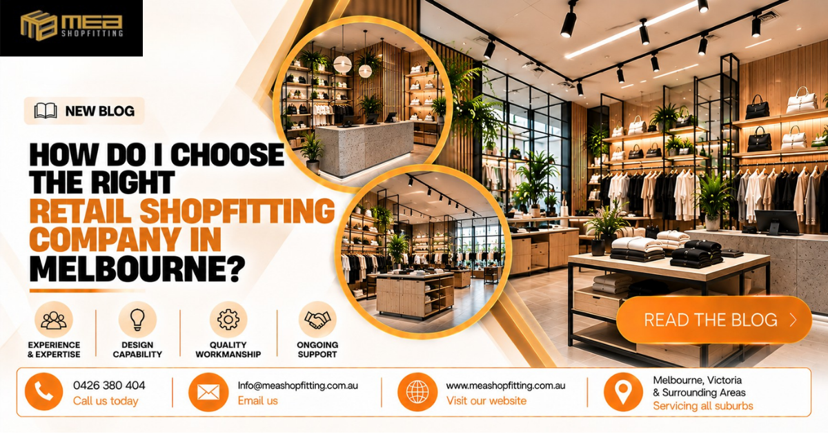 Retail Shopfitting Company Melbourne