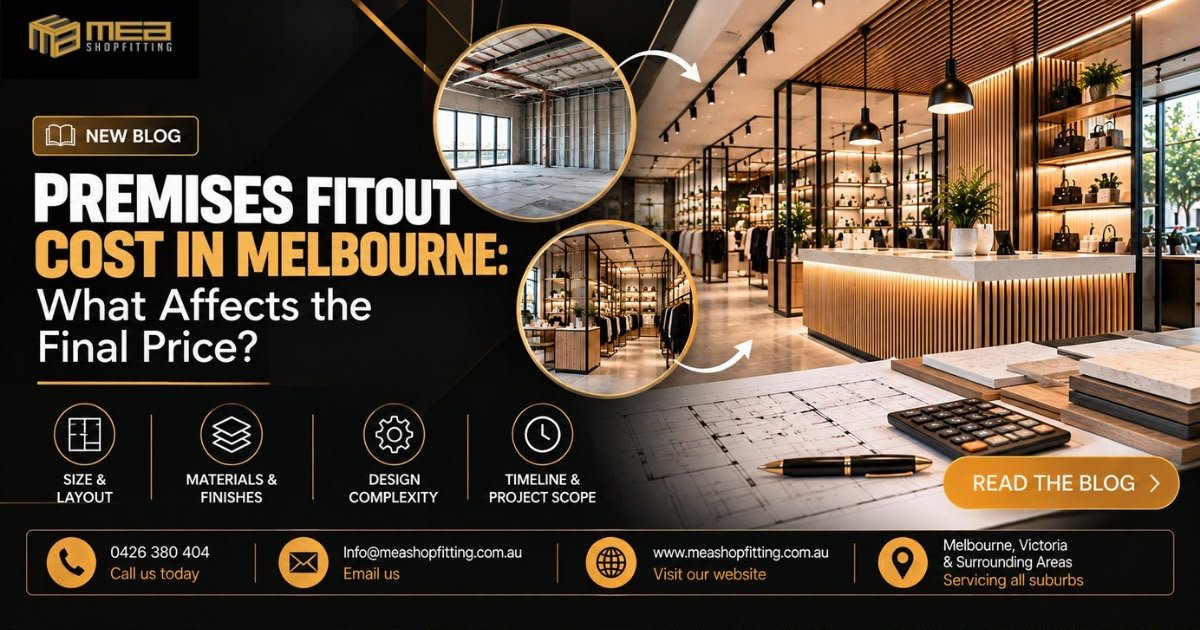 Premises Fitout Cost in Melbourne