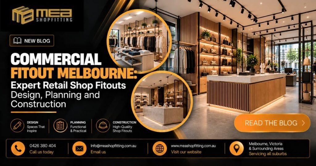 Commercial Fitout Melbourne: Expert Retail Shop Fitouts